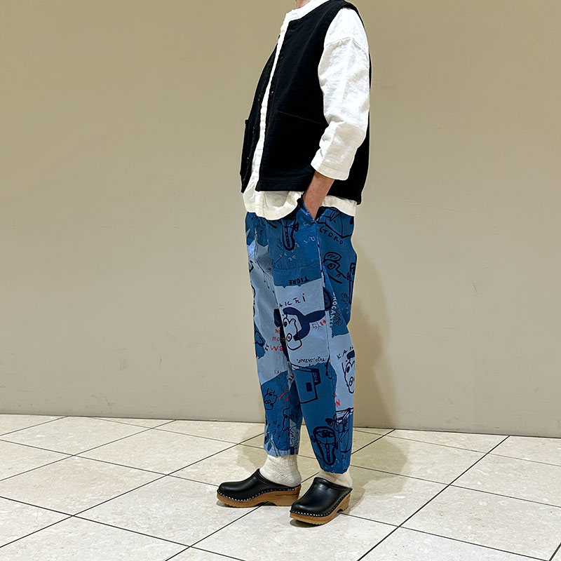 ティグルブロカンテ KAKEI boysウェザー タゴサクロングパンツ unisex