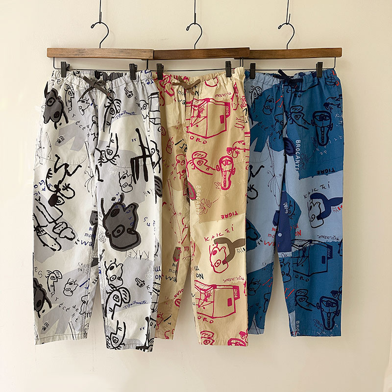 ティグルブロカンテ KAKEI boysウェザー タゴサクロングパンツ unisex