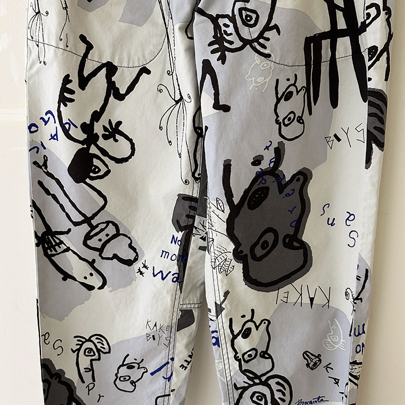 ティグルブロカンテ KAKEI boysウェザー タゴサクロングパンツ unisex