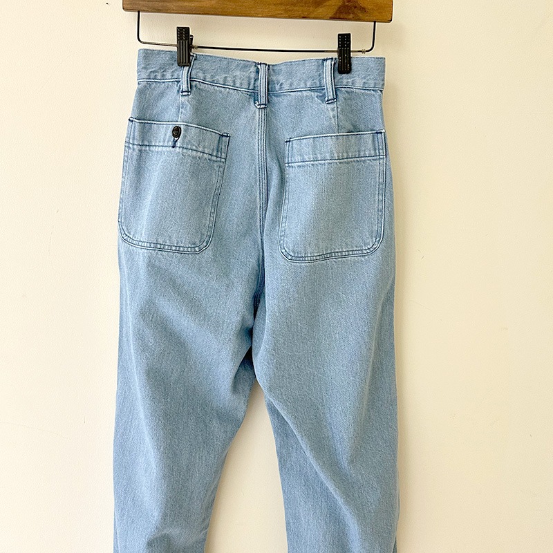 ティグルブロカンテ 11.5ozデニム ベイカーパンツ unisex Fade