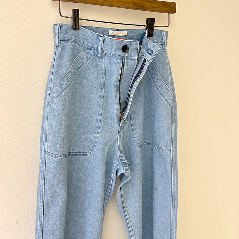 ティグルブロカンテ 11.5ozデニム ベイカーパンツ unisex Fade