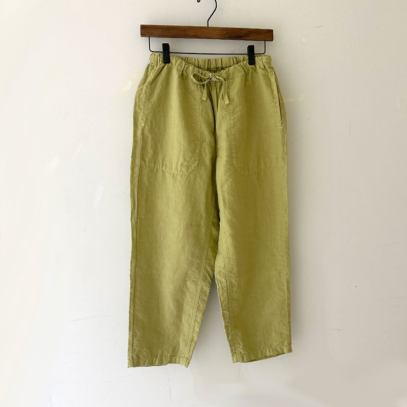 ティグルブロカンテ 40/1中密度リネン タゴサクパンツ unisex