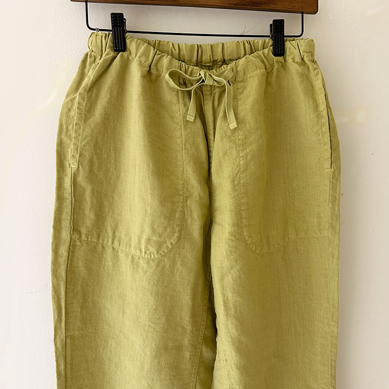 ティグルブロカンテ 40/1中密度リネン タゴサクパンツ unisex