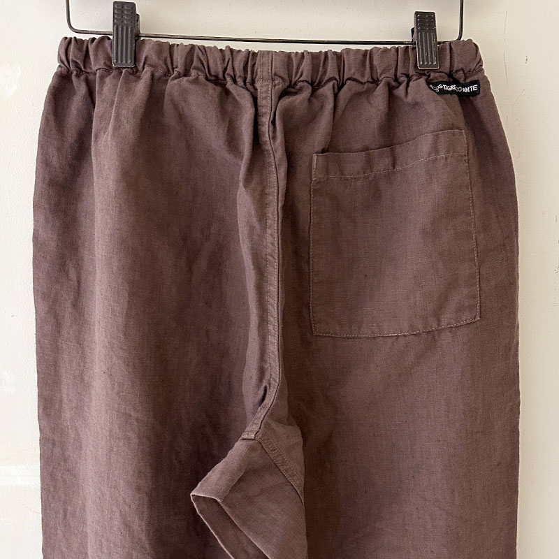 ティグルブロカンテ 40/1中密度リネン タゴサクパンツ unisex