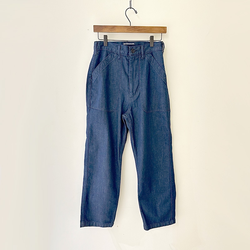 ティグルブロカンテ 11.5ozデニム ベイカーパンツ unisex Indigo