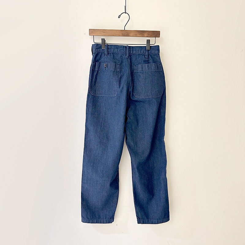 ティグルブロカンテ　ベイカーパンツ　デニム ティグルブロカンテ 11.5ozデニム ベイカーパンツ unisex Indigo