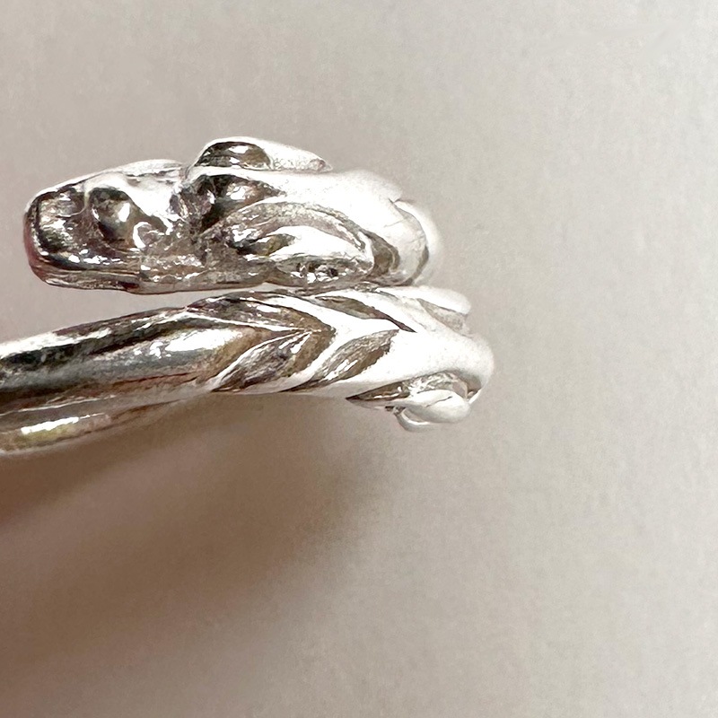 ティグルブロカンテ Dragon silver ring