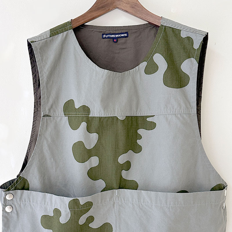 ティグルブロカンテ TBアメーバカモ ハンティングビブベスト unisex
