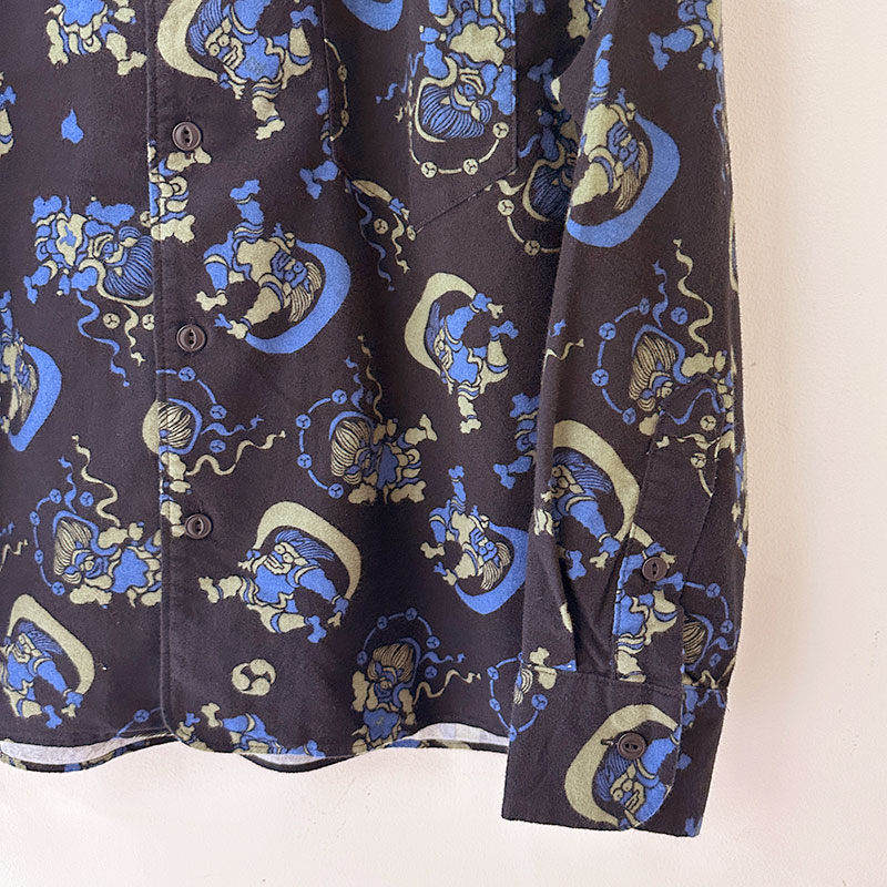 ティグルブロカンテ 風神雷神 ネル レギュラーワイドシャツ