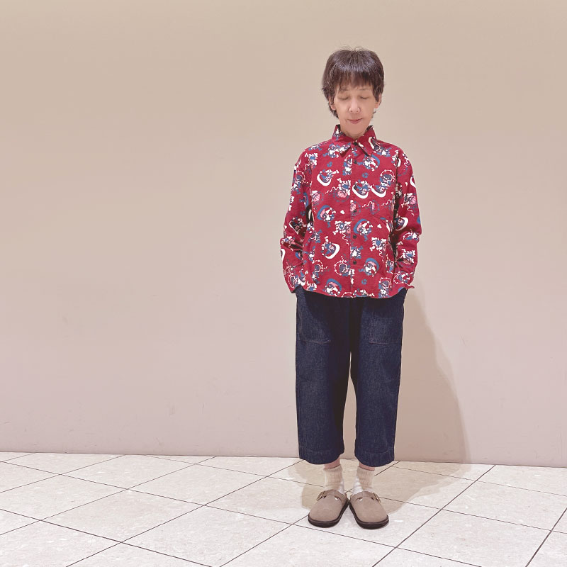 ティグルブロカンテ 風神雷神 ネル レギュラーワイドシャツ