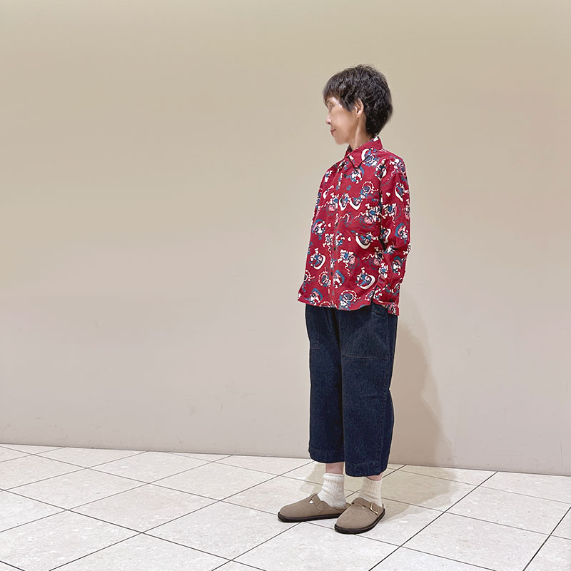 ティグルブロカンテ 風神雷神 ネル レギュラーワイドシャツ