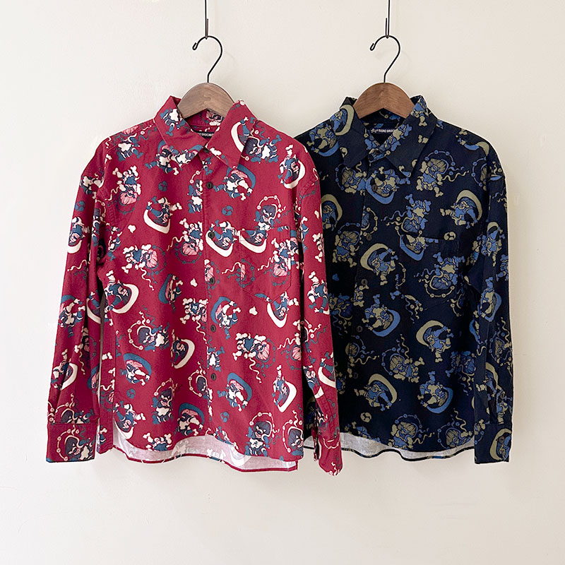 ティグルブロカンテ 風神雷神 ネル レギュラーワイドシャツ