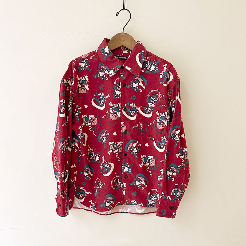 ティグルブロカンテ 風神雷神 ネル レギュラーワイドシャツ