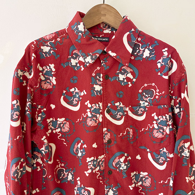 ティグルブロカンテ 風神雷神 ネル レギュラーワイドシャツ