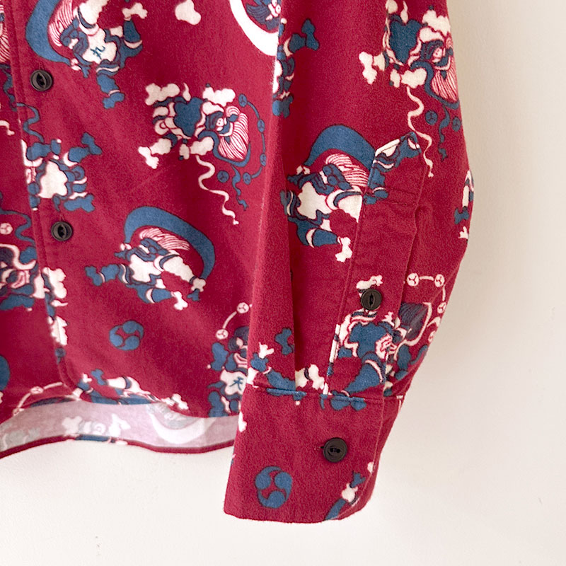 ティグルブロカンテ 風神雷神 ネル レギュラーワイドシャツ