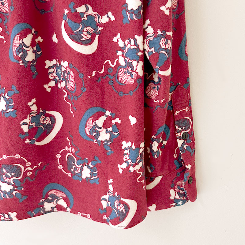 ティグルブロカンテ 風神雷神 ネル レギュラーワイドシャツ