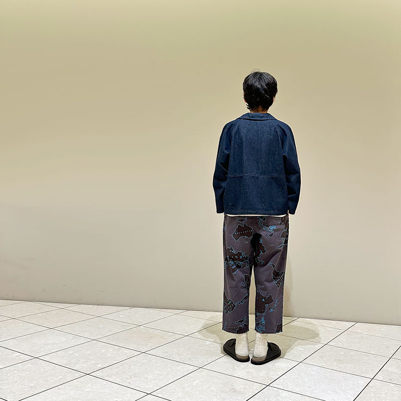 ティグルブロカンテ 10ozデニム ビッグカラーラグランジャケット