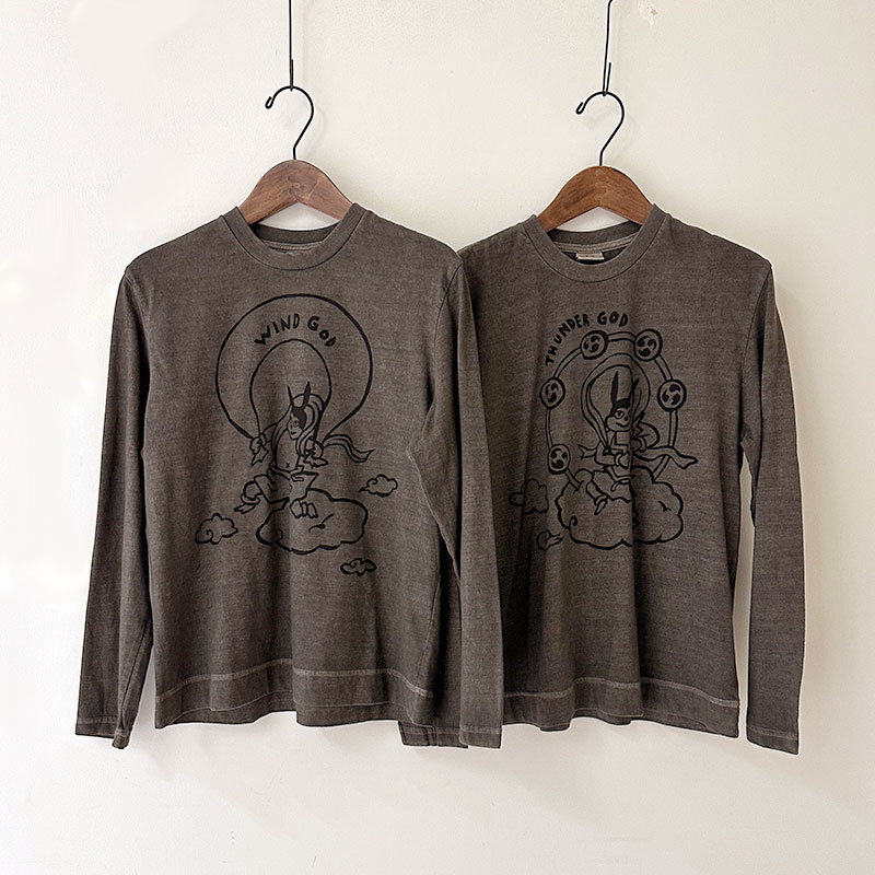 ティグルブロカンテ 風神ナッティー L/S T unisex Sumi