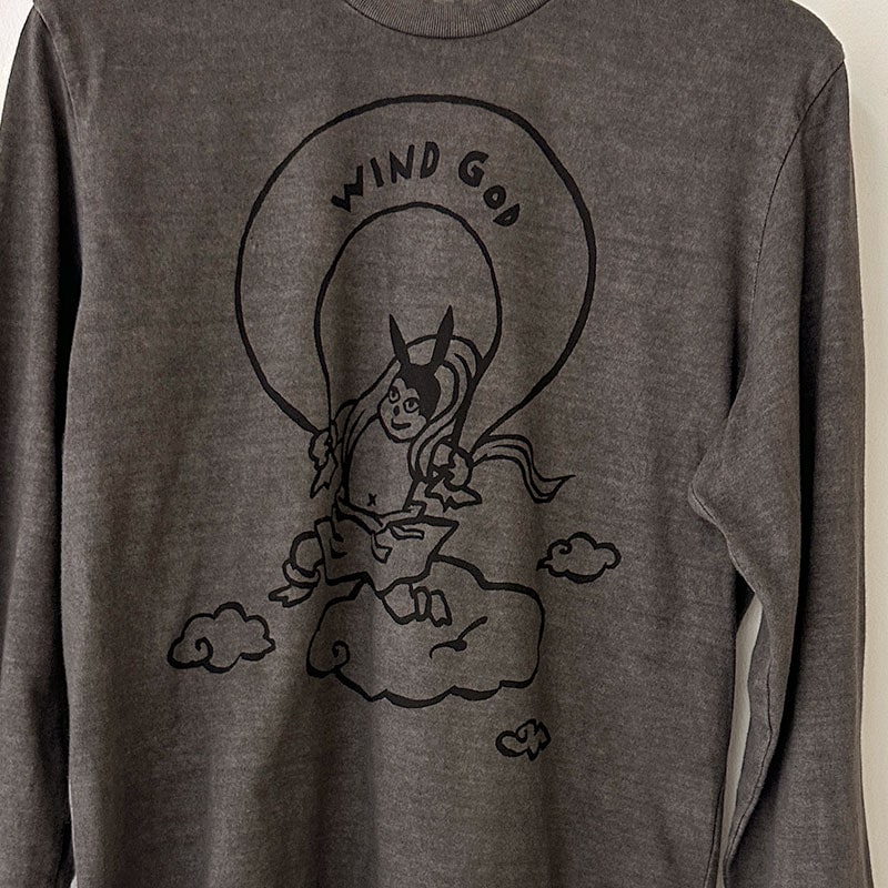 ティグルブロカンテ 風神ナッティー L/S T unisex Sumi