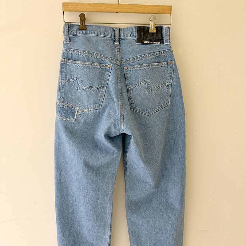 ティグルブロカンテ 12.75ozDenim Big5Pocketパンツ unisex Hand Damage
