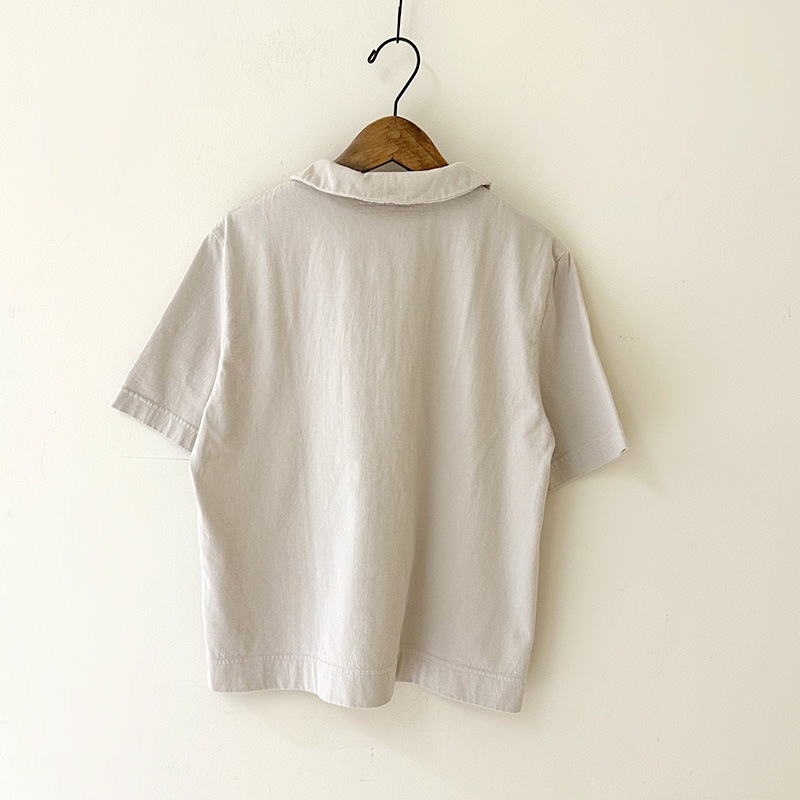 ティグルブロカンテ 20天竺 丸襟オープンポロTシャツ | TIGRE