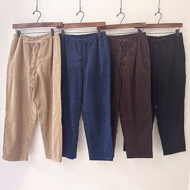 ティグルブロカンテ シアサッカーコール タゴサクロングパンツ unisex