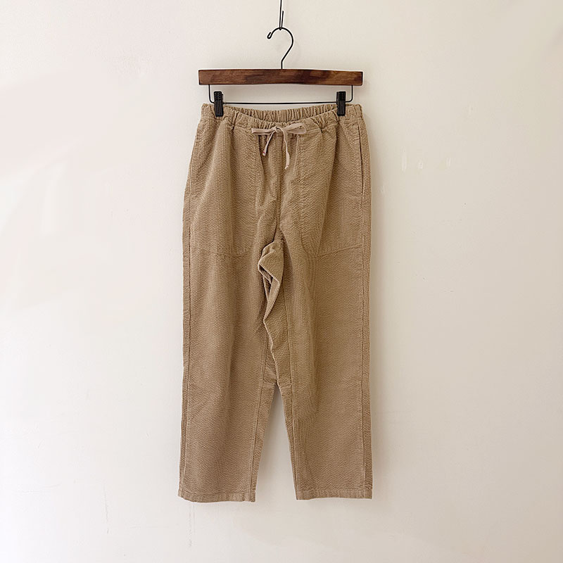 ティグルブロカンテ シアサッカーコール タゴサクロングパンツ unisex