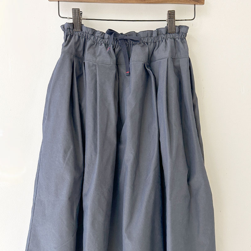 ティグルブロカンテ C/P玉虫ギャバ フィセルロングスカート