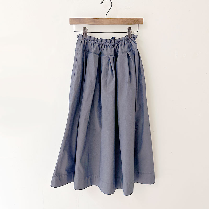 ティグルブロカンテ C/P玉虫ギャバ フィセルロングスカート