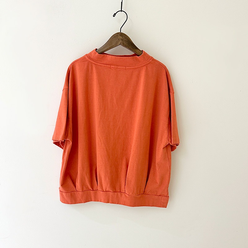 ティグルブロカンテ フェザー天竺 シェルタックTシャツ