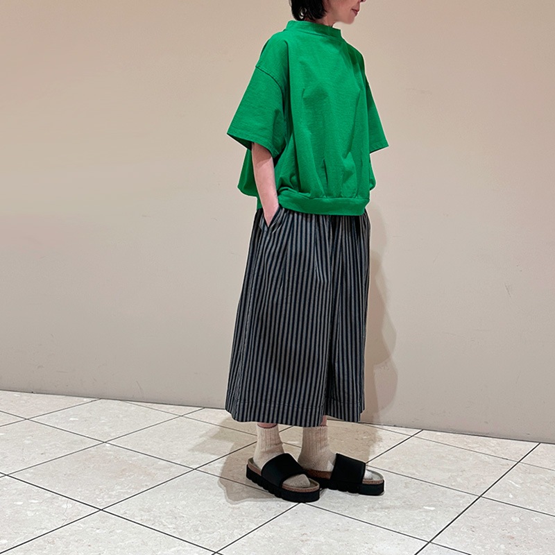 ティグルブロカンテ フェザー天竺 シェルタックTシャツ