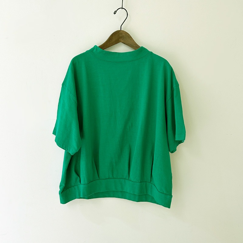 ティグルブロカンテ フェザー天竺 シェルタックTシャツ