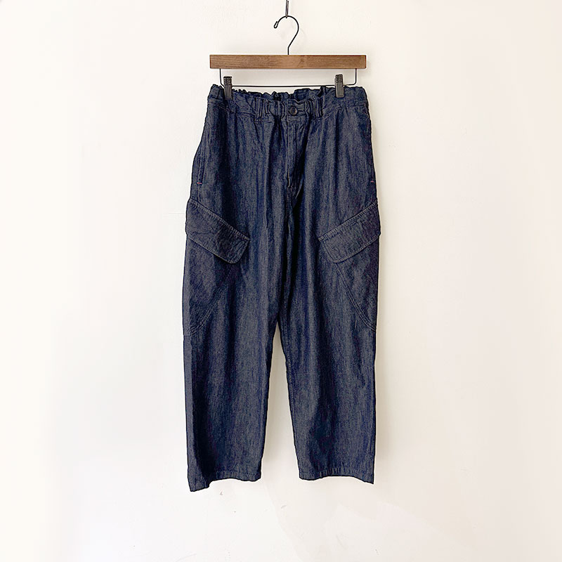 ティグルブロカンテ 6ozデニム ボースンカーゴパンツ unisex Indigo
