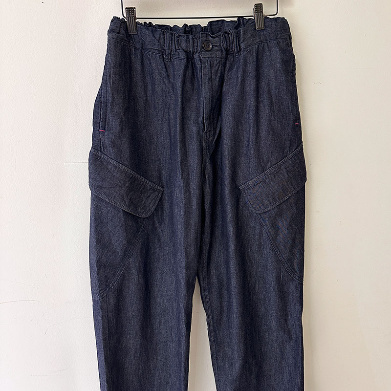 ティグルブロカンテ 6ozデニム ボースンカーゴパンツ unisex Indigo