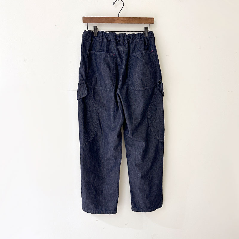 ティグルブロカンテ 6ozデニム ボースンカーゴパンツ unisex Indigo
