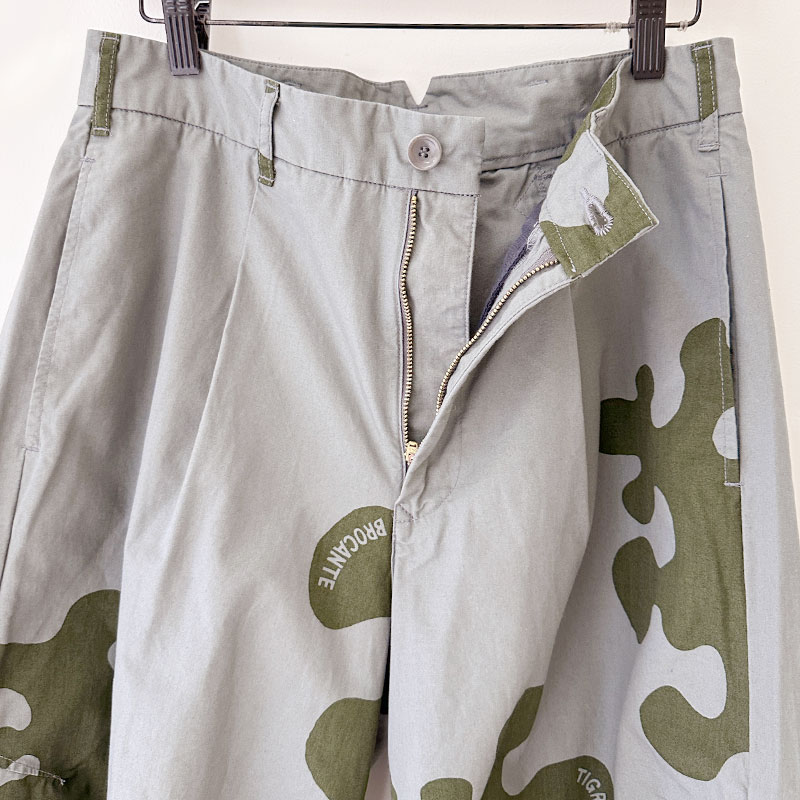 ティグルブロカンテ TBアメーバカモ ダーツワイドパンツ unisex