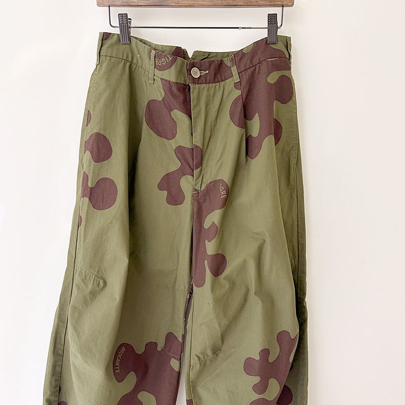 ティグルブロカンテ TBアメーバカモ ダーツワイドパンツ unisex