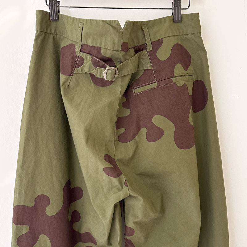 ティグルブロカンテ TBアメーバカモ ダーツワイドパンツ unisex