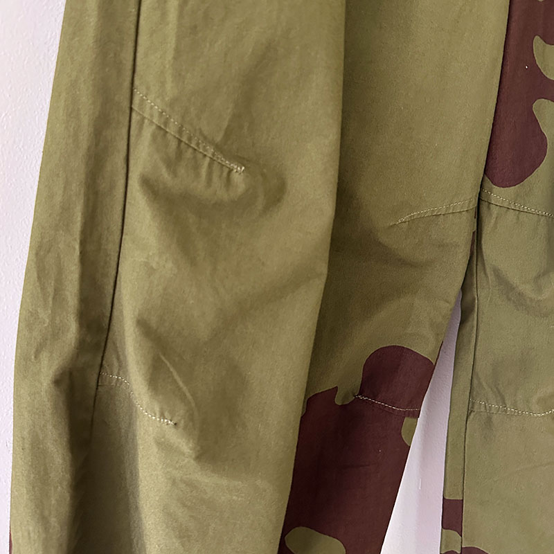 ティグルブロカンテ TBアメーバカモ ダーツワイドパンツ unisex