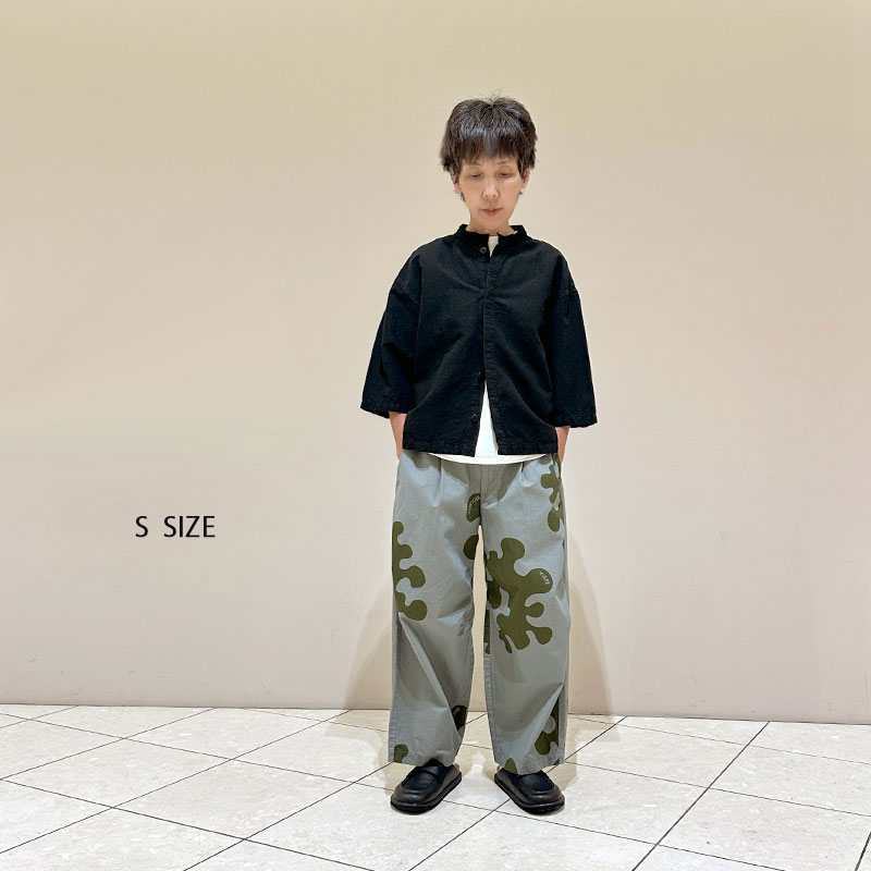 ティグルブロカンテ TBアメーバカモ ダーツワイドパンツ unisex