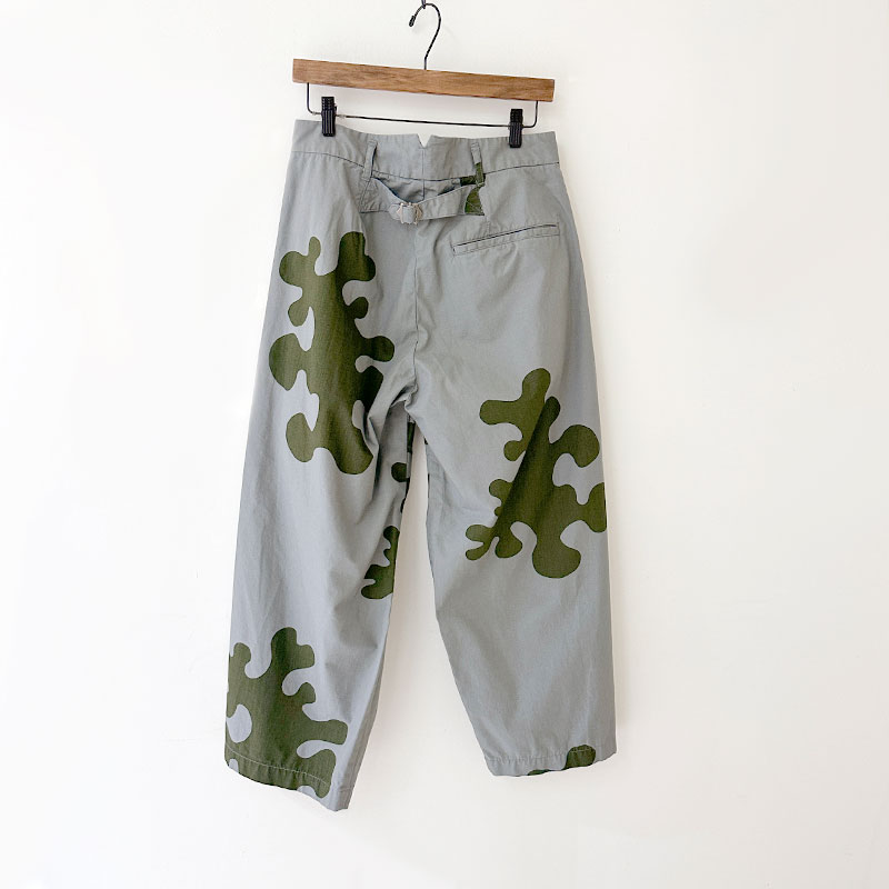 ティグルブロカンテ TBアメーバカモ ダーツワイドパンツ unisex