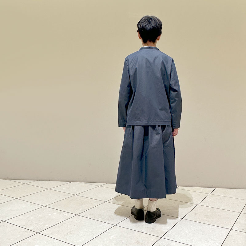 ティグルブロカンテ C/P玉虫ギャバ ショートラペルジャケット