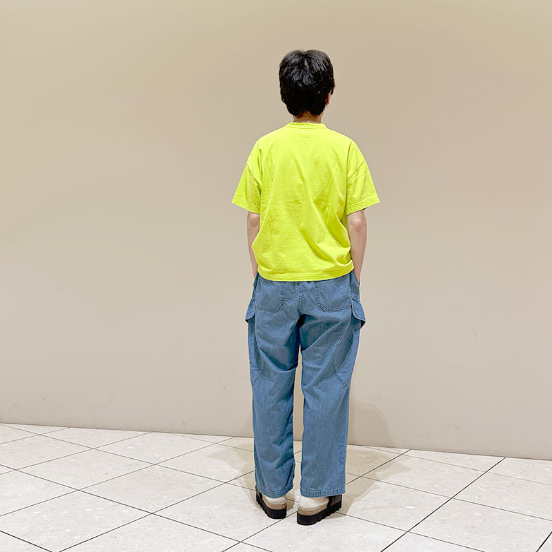 ティグルブロカンテ 6ozデニム ボースンカーゴパンツ unisex Fade