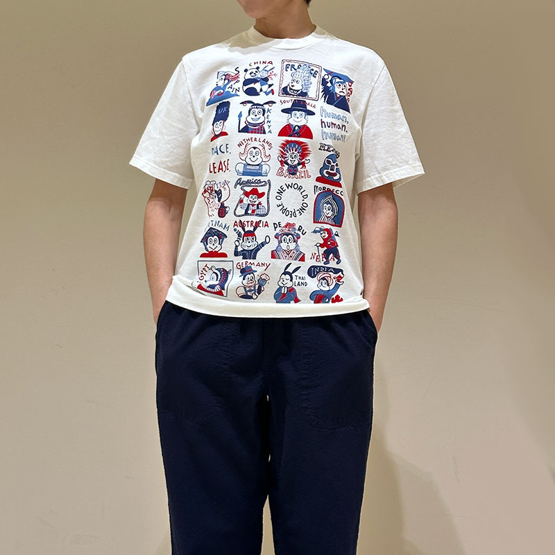 ティグルブロカンテ ONE WORLD S/ST unisex