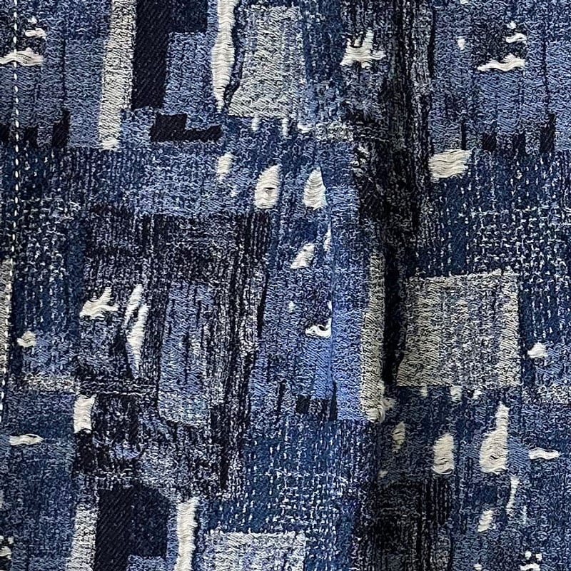 FUNSET OF ART ファンセットオブアート INDジャガードBOROベースボールシャツ