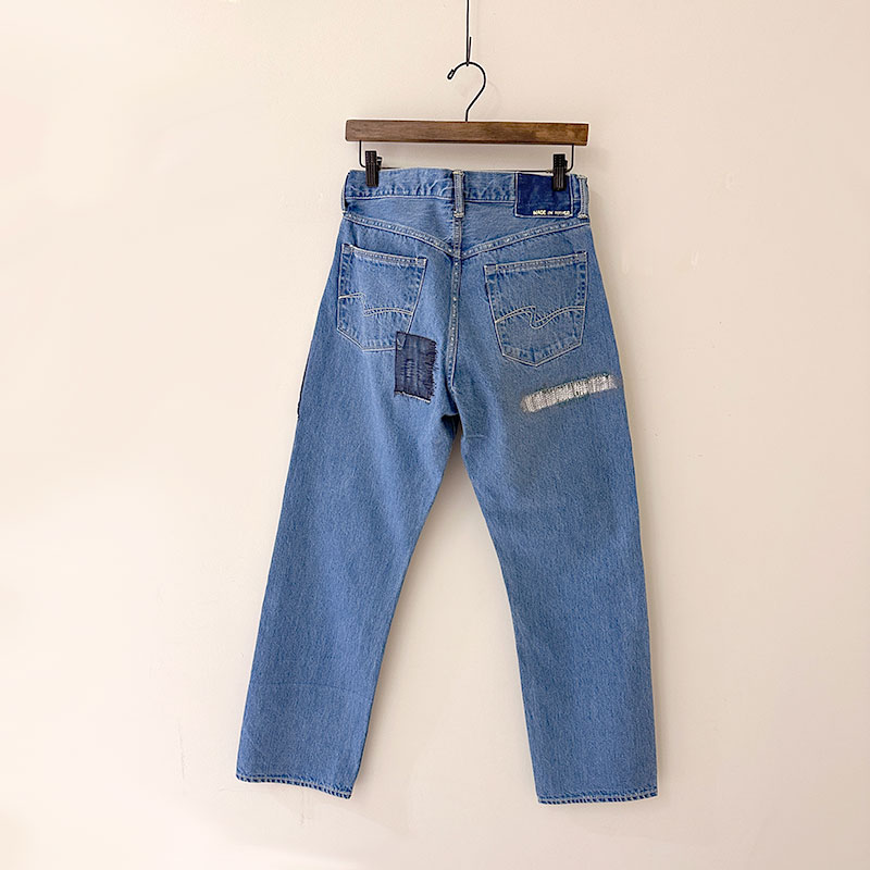 ティグルブロカンテ 12.75oz 5PKTストレートパンツ unisex Hand Damage