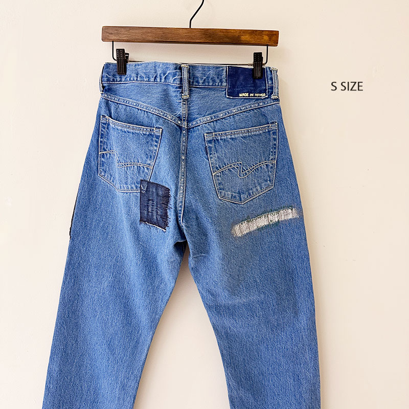 ティグルブロカンテ 12.75oz 5PKTストレートパンツ unisex Hand Damage