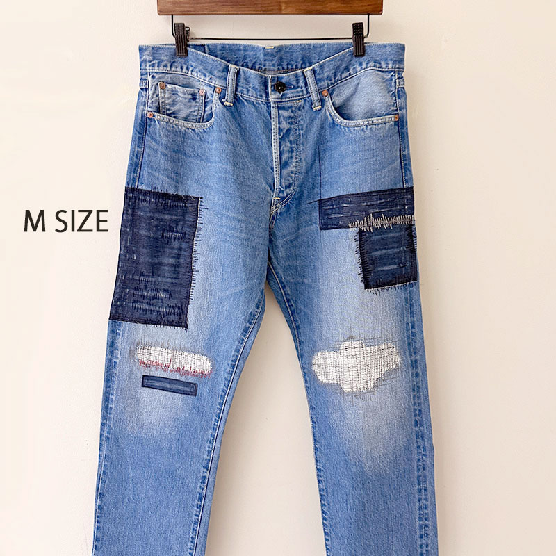 ティグルブロカンテ 12.75oz 5PKTストレートパンツ unisex Hand Damage