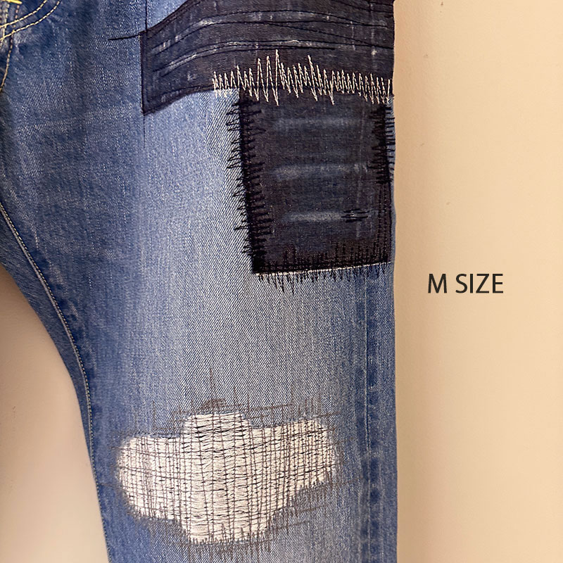 ティグルブロカンテ 12.75oz 5PKTストレートパンツ unisex Hand Damage