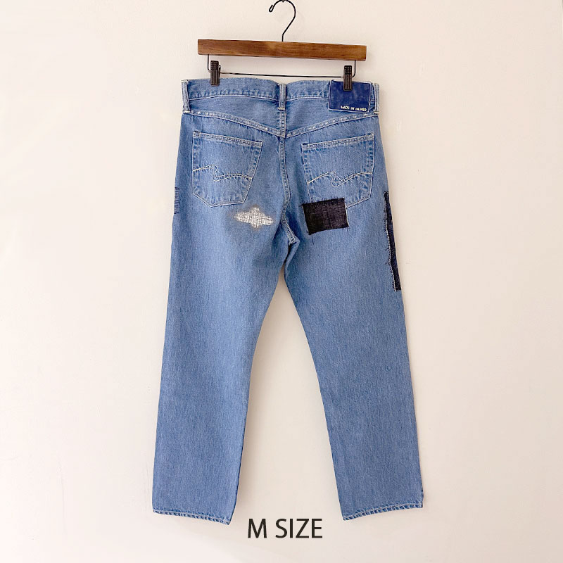 ティグルブロカンテ 12.75oz 5PKTストレートパンツ unisex Hand Damage